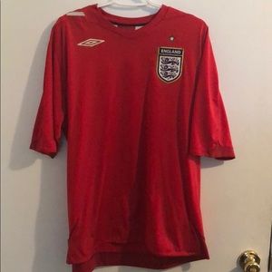 England soccer jersey